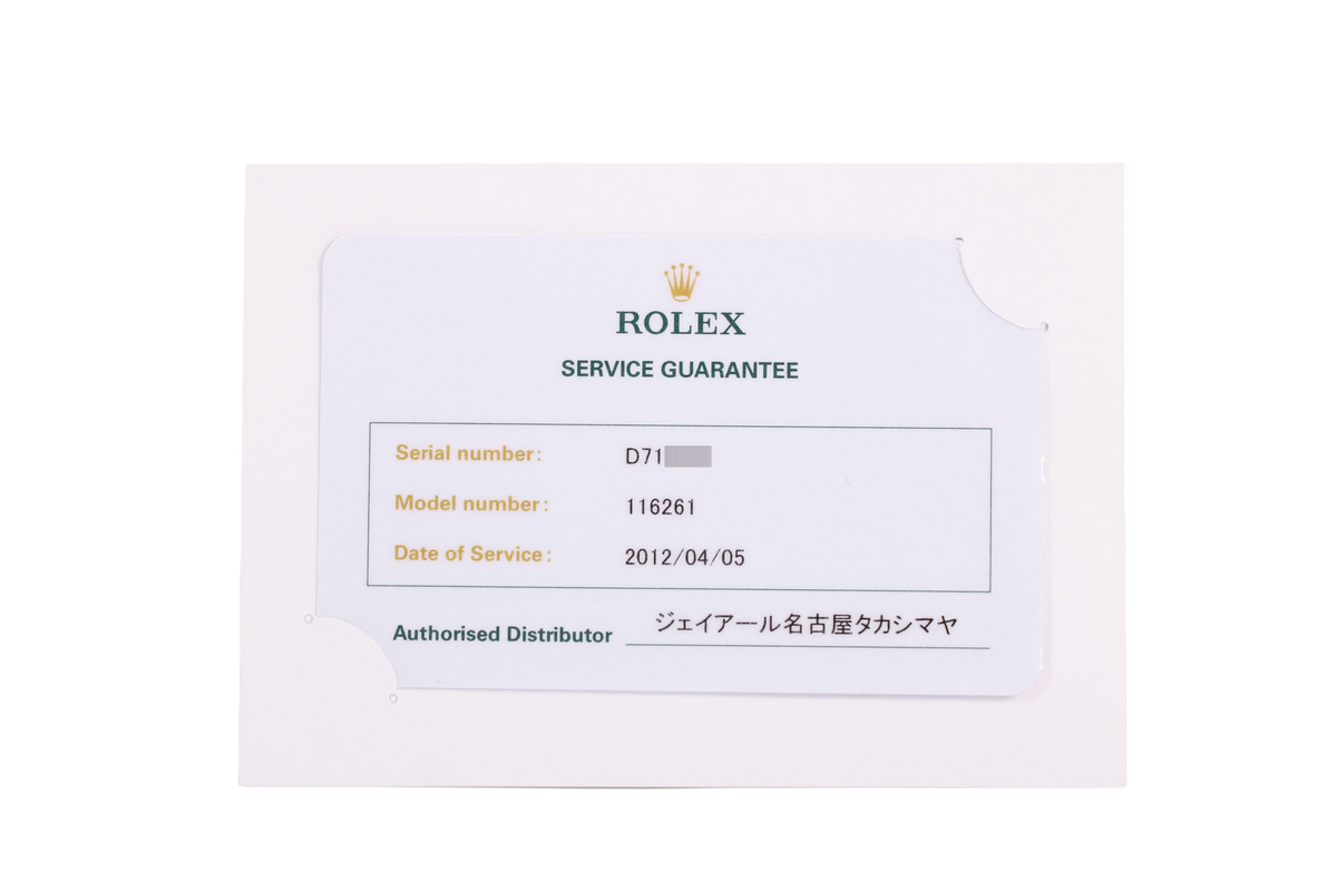 2005 Rolex Datejust 36mm Turn-O-Graph Super Jubilee - 116261 (Black)