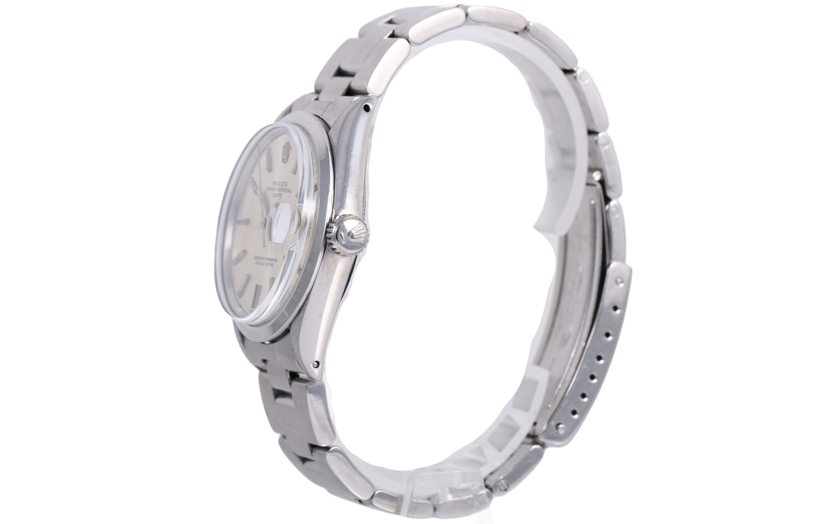 1970 Rolex Oyster Perpetual Date 34mm - 1500 (Silver)