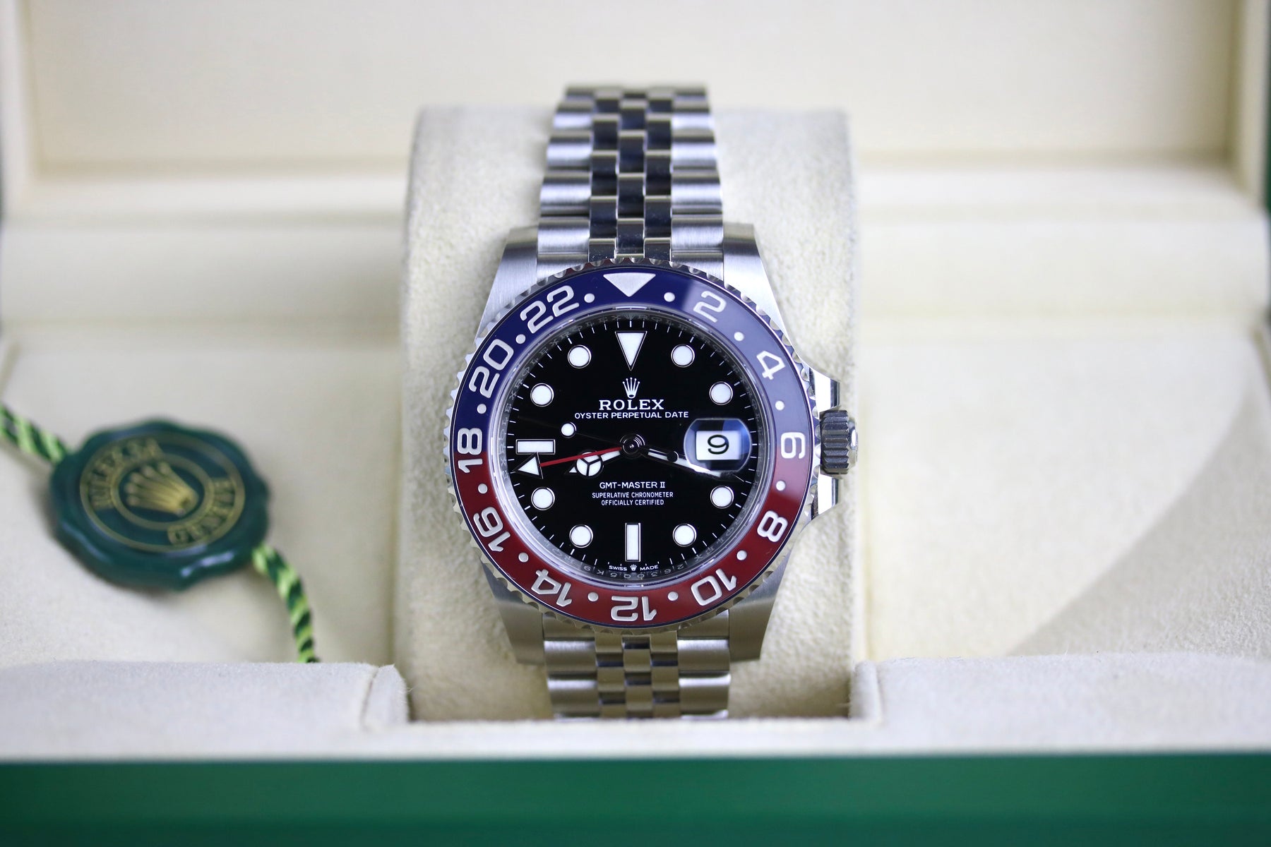 2023 ROLEX 126710BLRO GMT-MASTER II PEPSI with Box & Papers