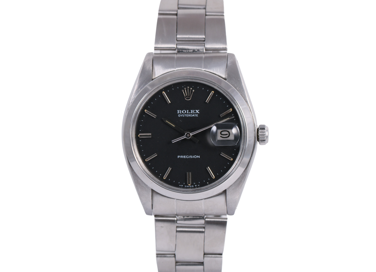 1981 Rolex Oysterdate Precision 34mm - 6694 (Black)