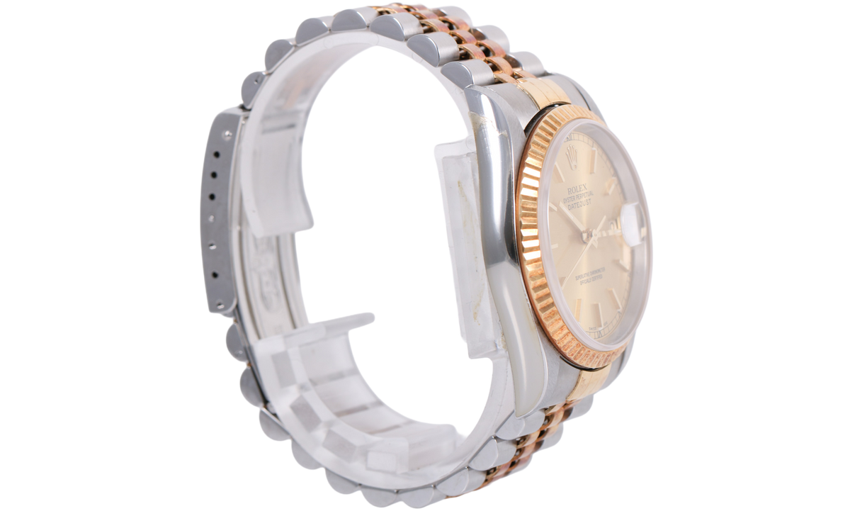 Caseback Stickered 2000 Rolex Datejust 36mm - 16233 (Champagne)