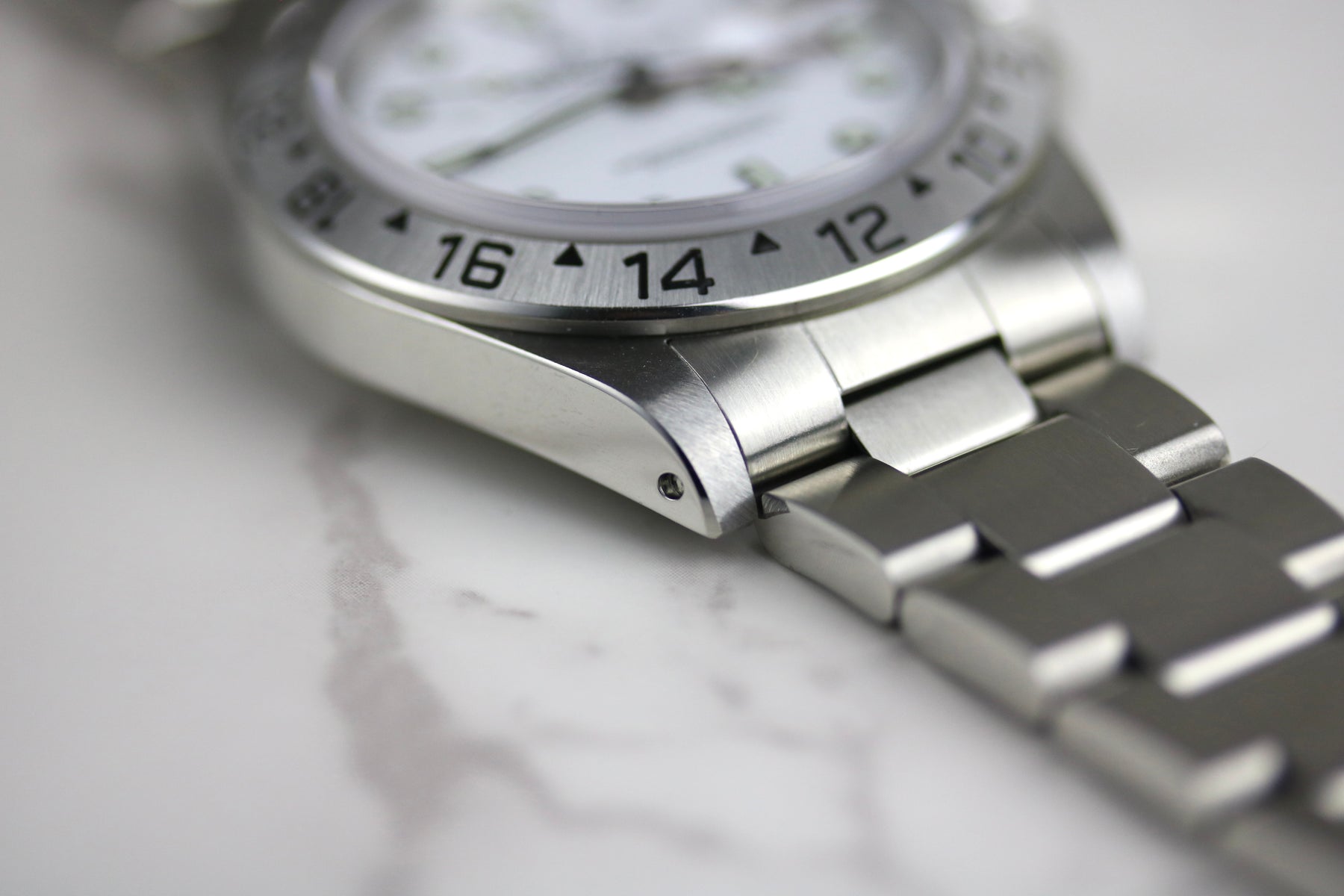 1999 ROLEX 16570 Explorer II Polar with Papers