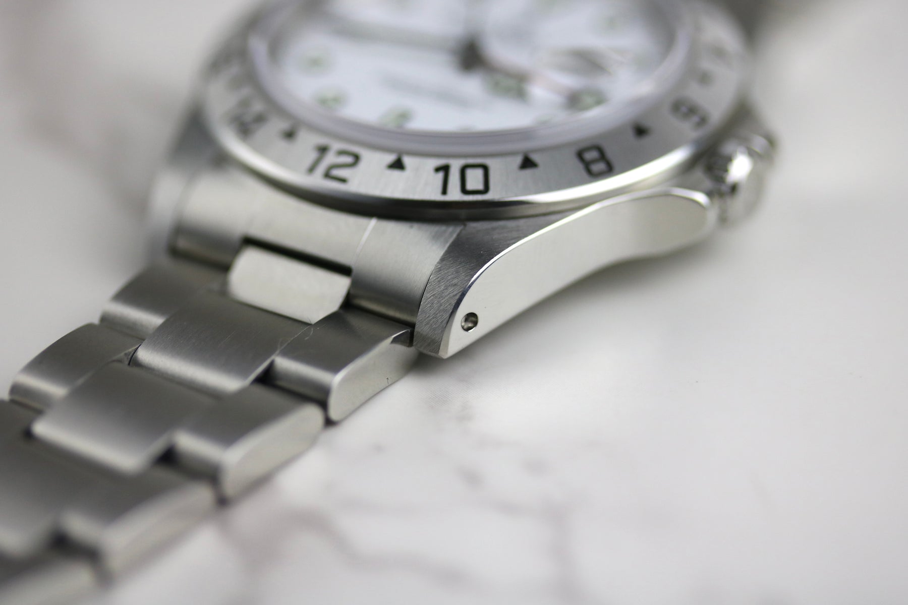 1999 ROLEX 16570 Explorer II Polar with Papers