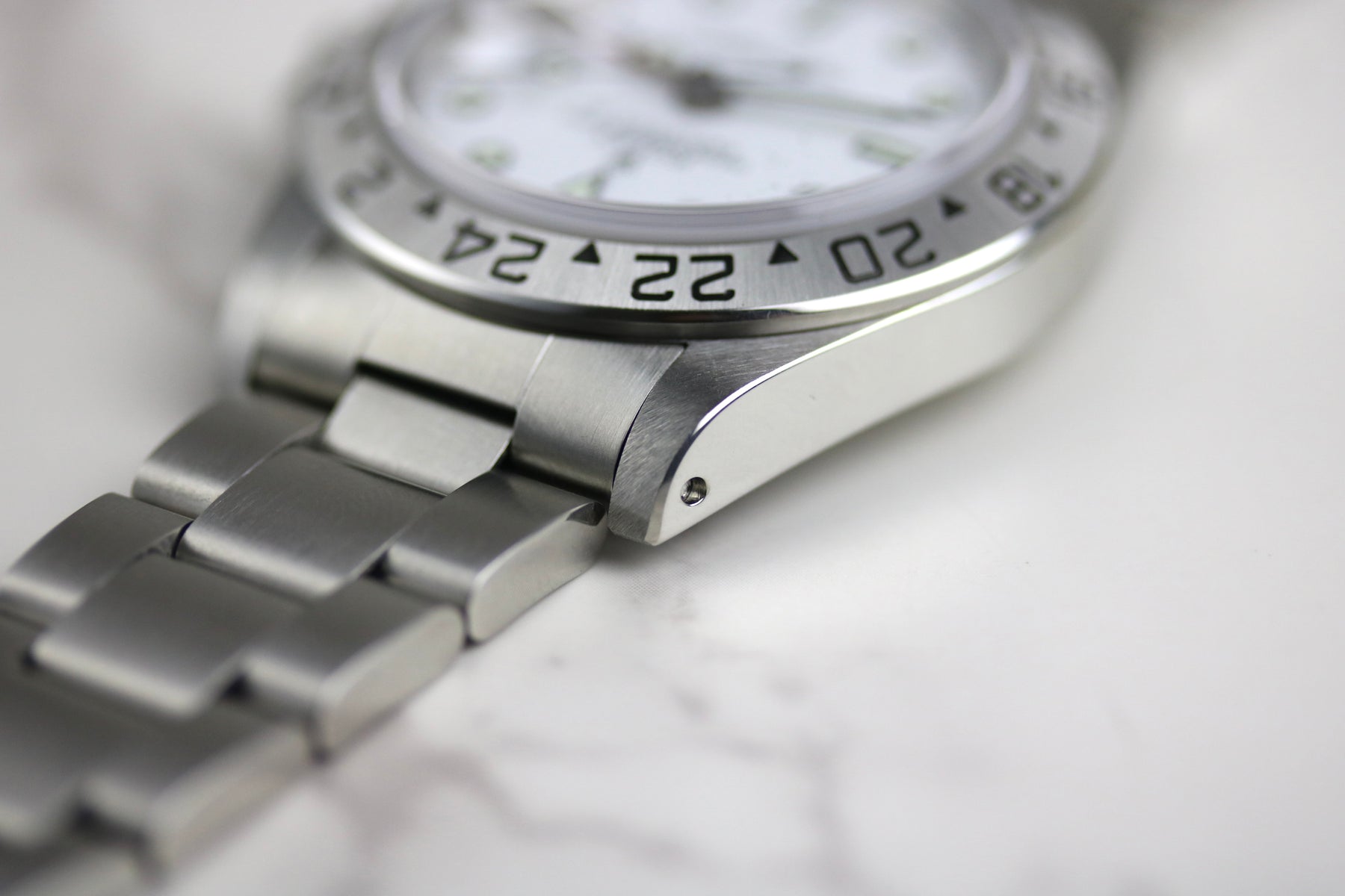 1999 ROLEX 16570 Explorer II Polar with Papers