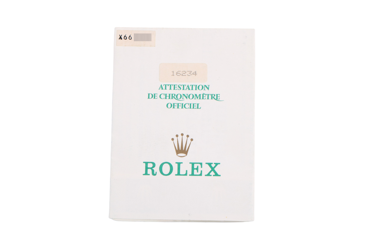 1991 Rolex Datejust 36mm - 16234 (Silver - Patina)