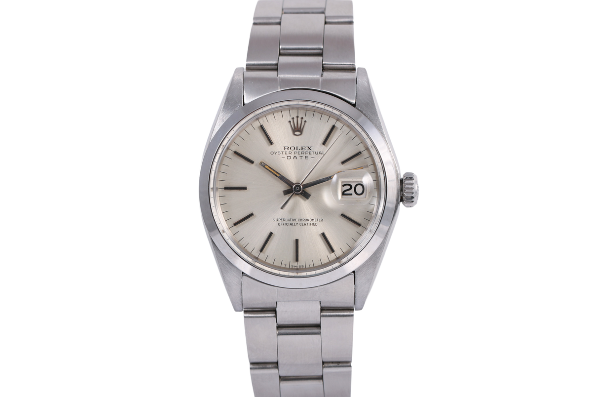1970 Rolex Datejust 34mm - 1500 (Silver)