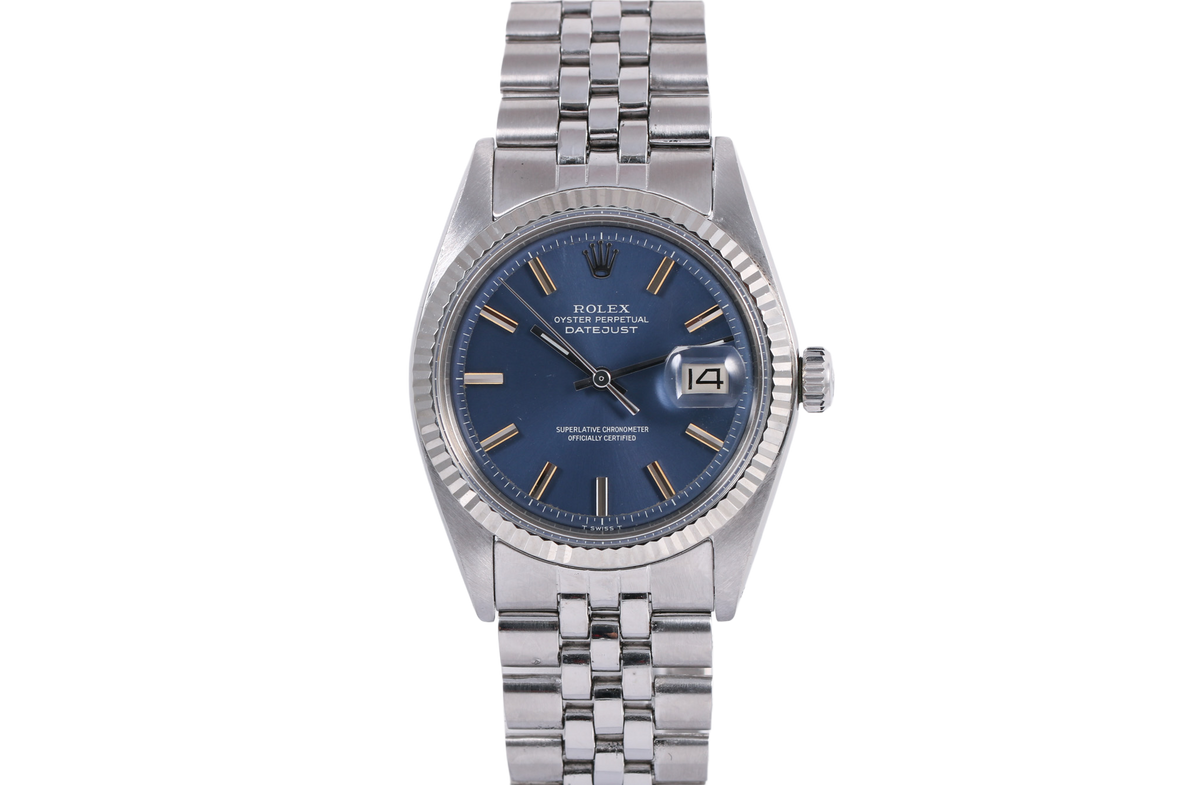 1970 Rolex Datejust 36mm - 1601/4 (Blue)