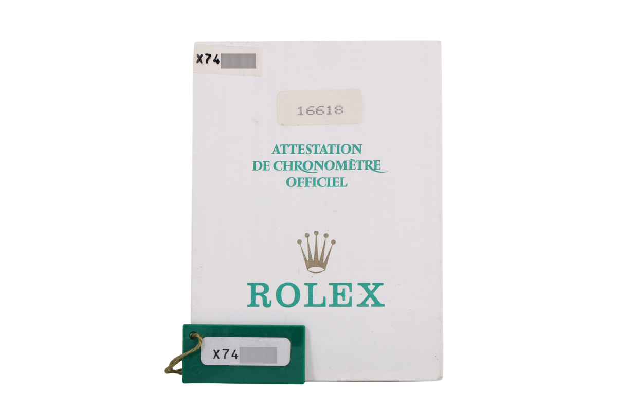 1991 Rolex Submariner Date 40mm - 16618 (Bluesy)