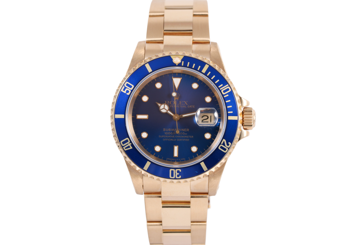 1991 Rolex Submariner Date 40mm - 16618 (Bluesy)