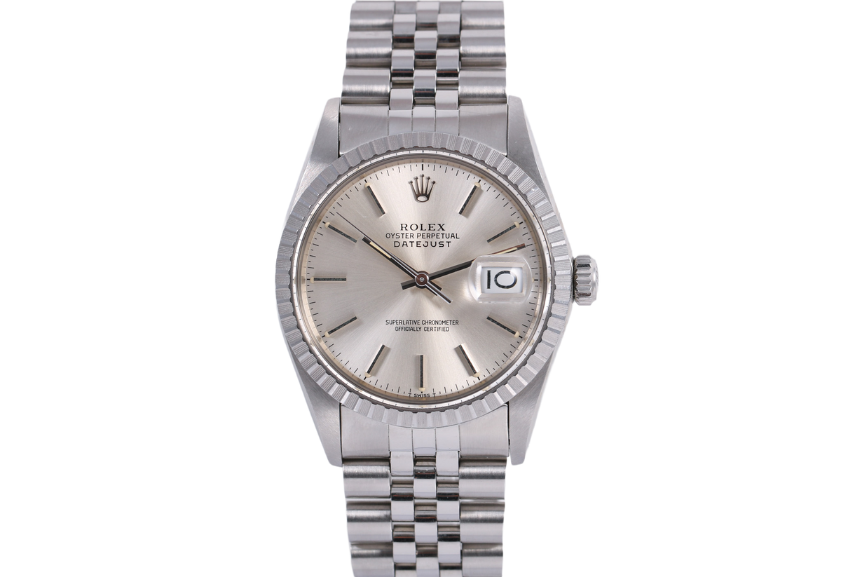1986 Rolex Datejust 36mm - 16030 (Silver)