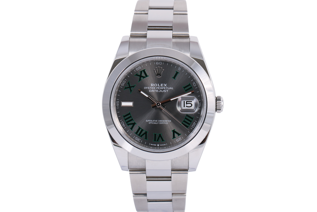 2025 Rolex Datejust 41mm - 126300 (Wimbledon)