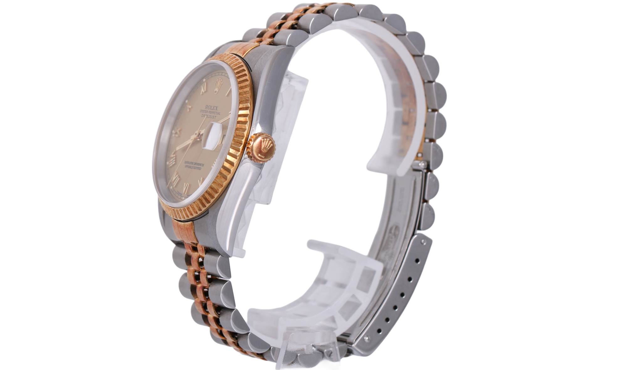 UNPOLISHED 1994 Rolex Datejust 36mm - 16233 (Champagne Roman)