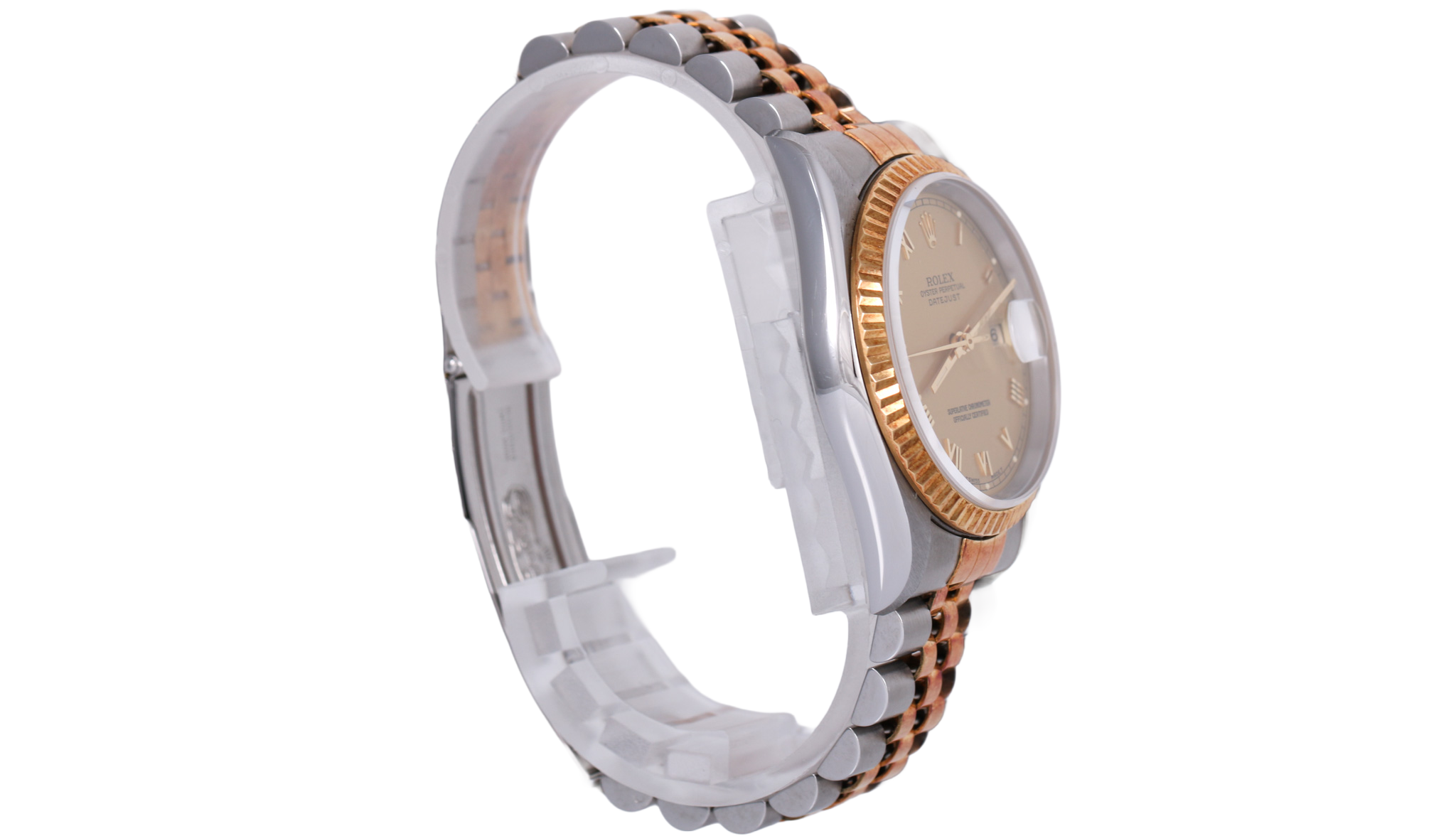 UNPOLISHED 1994 Rolex Datejust 36mm - 16233 (Champagne Roman)
