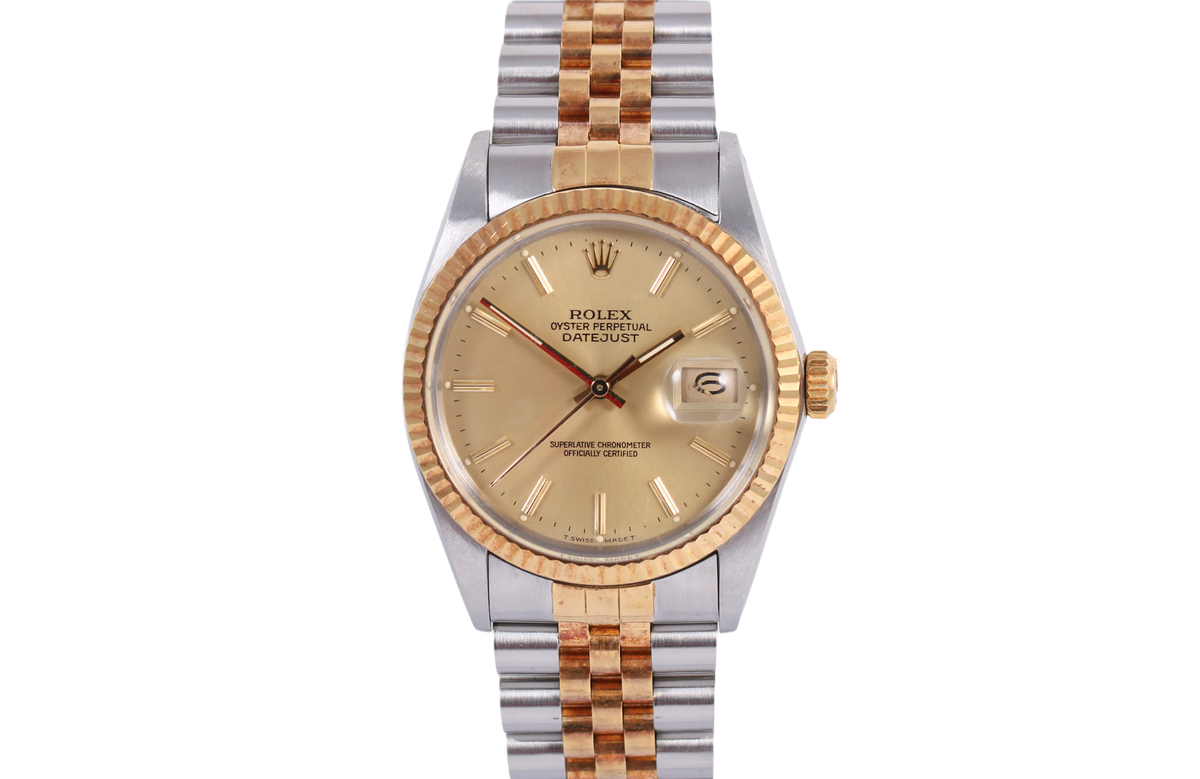 1987 Rolex Datejust 36mm - 16013 (Champagne)