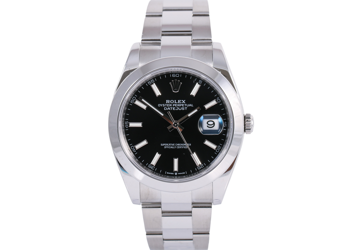 2010s Rolex Datejust 41mm - 126300 (Black)