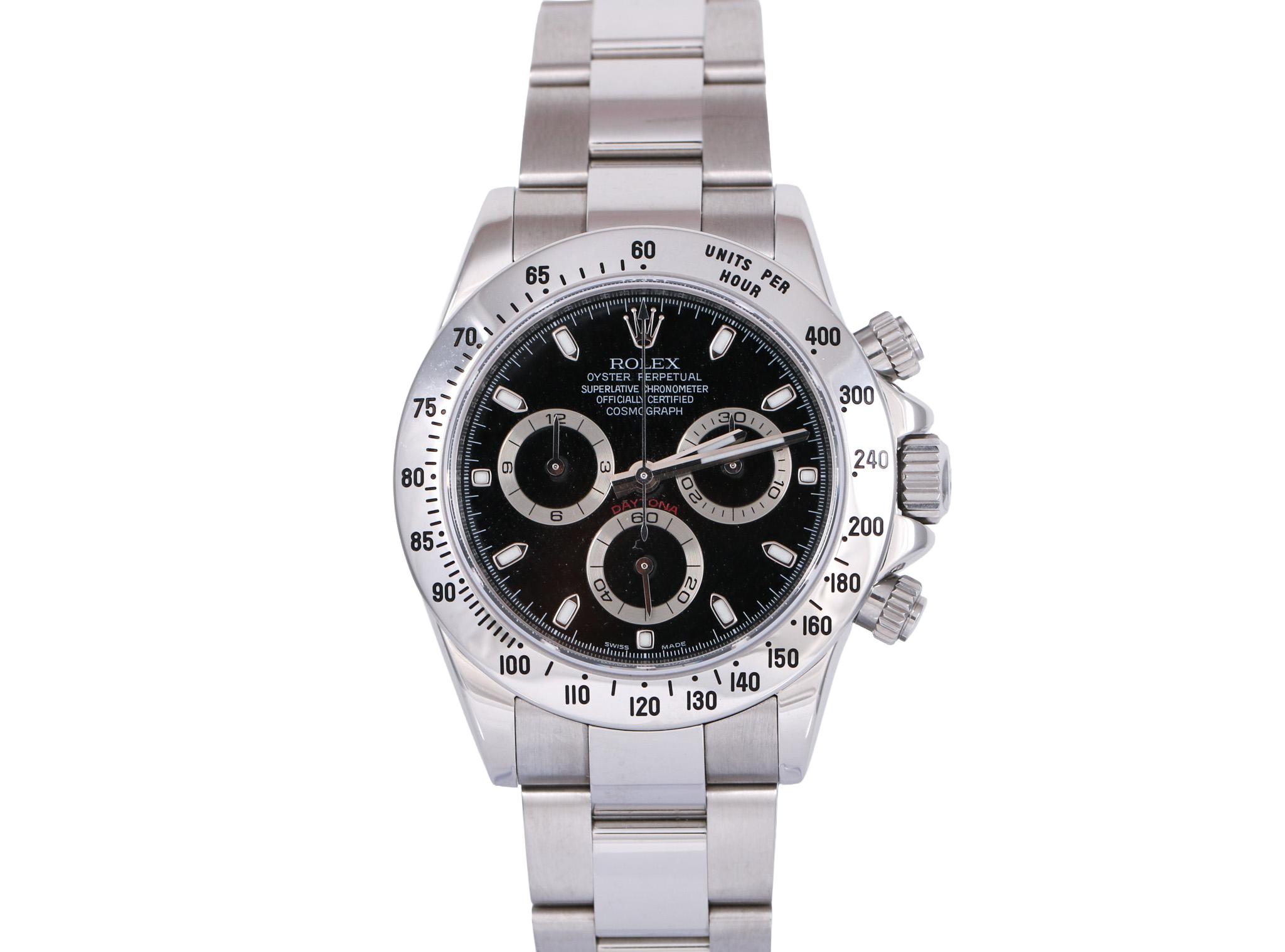 UNPOLISHED 2008 Rolex Daytona - 116520 (Black)
