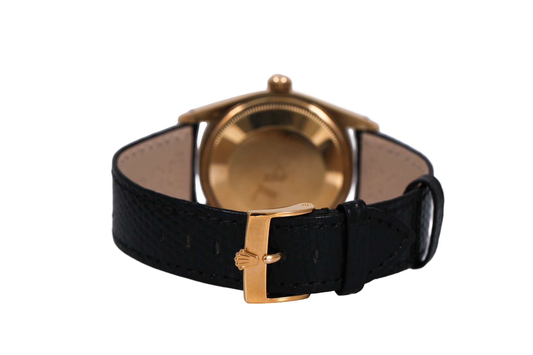 1987 Rolex Oyster Perpetual Date 14K Yellow Gold - 15007 (Champagne)
