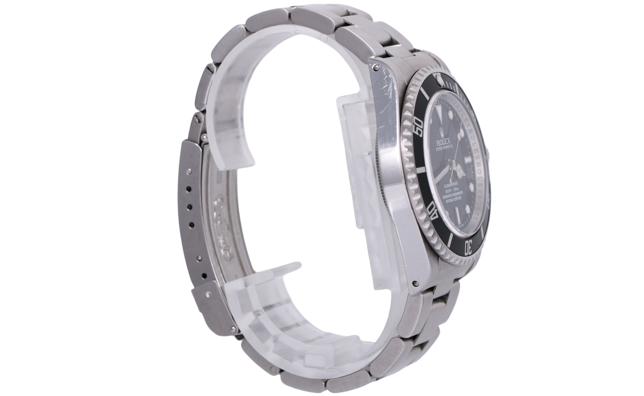 2007 Rolex Submariner No Date Inner Bezel Engraved - 14060M (4 Liner)