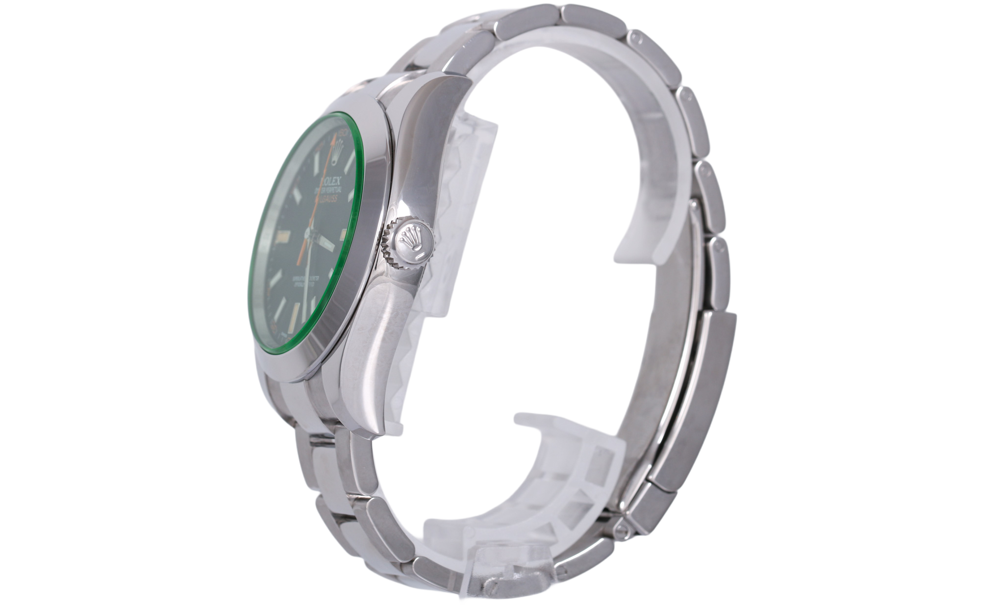 2016 Rolex Milgauss - 116400GV (Green Crystal)