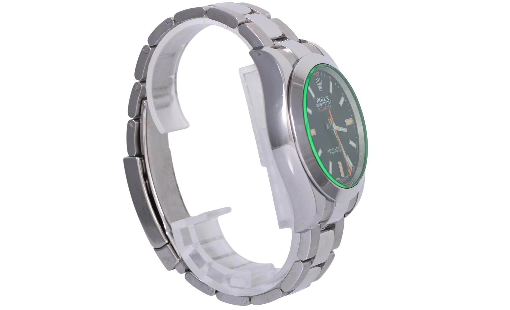 2016 Rolex Milgauss - 116400GV (Green Crystal)