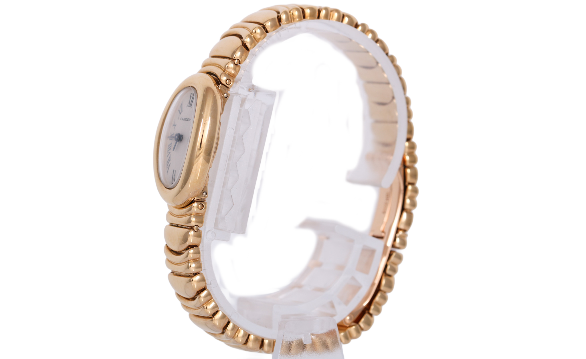 1997 Cartier Baignoire 18mm 18K Yellow Gold - W15109D8