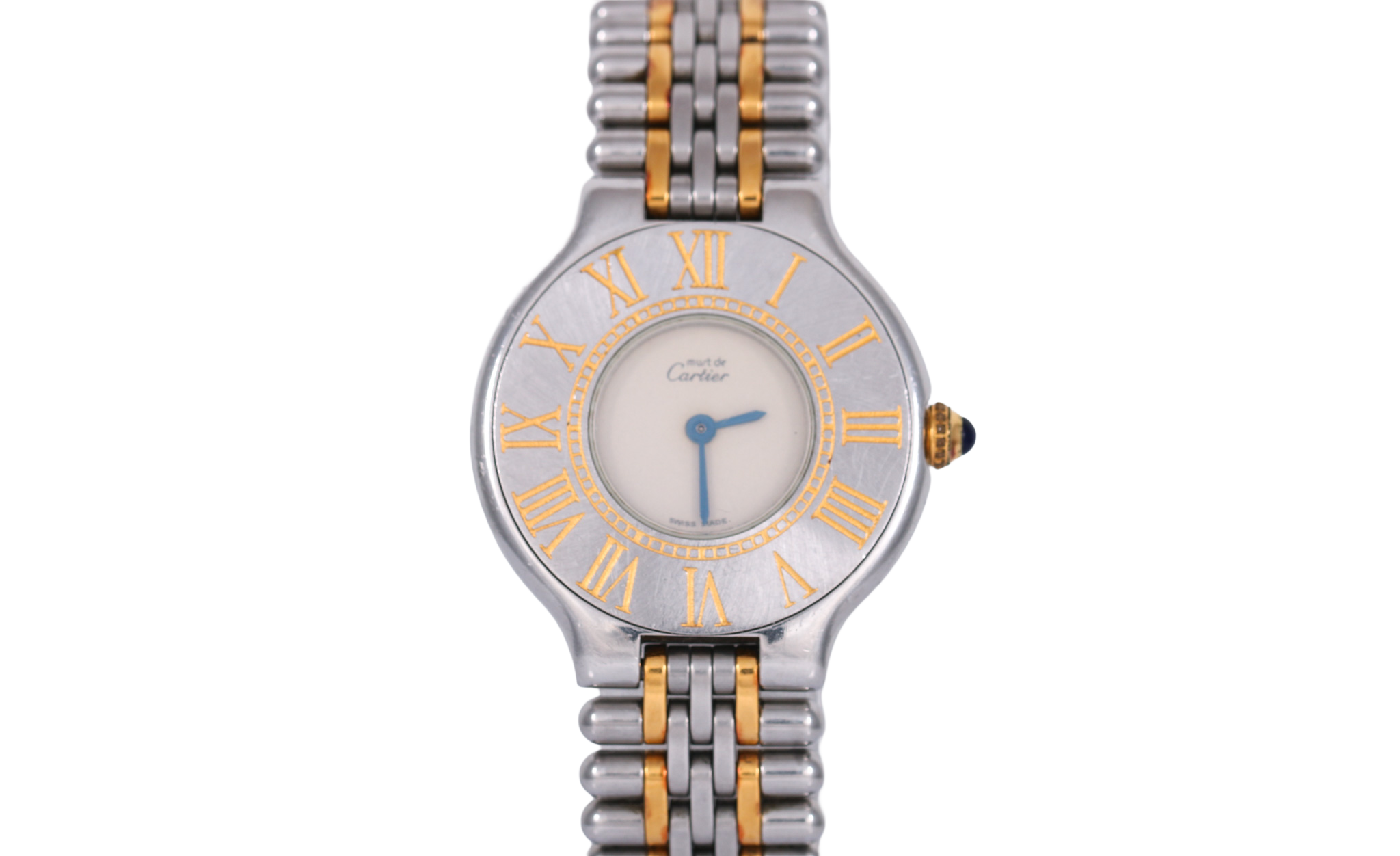 1990s Cartier Must 21 31mm - W10051F4 (White)