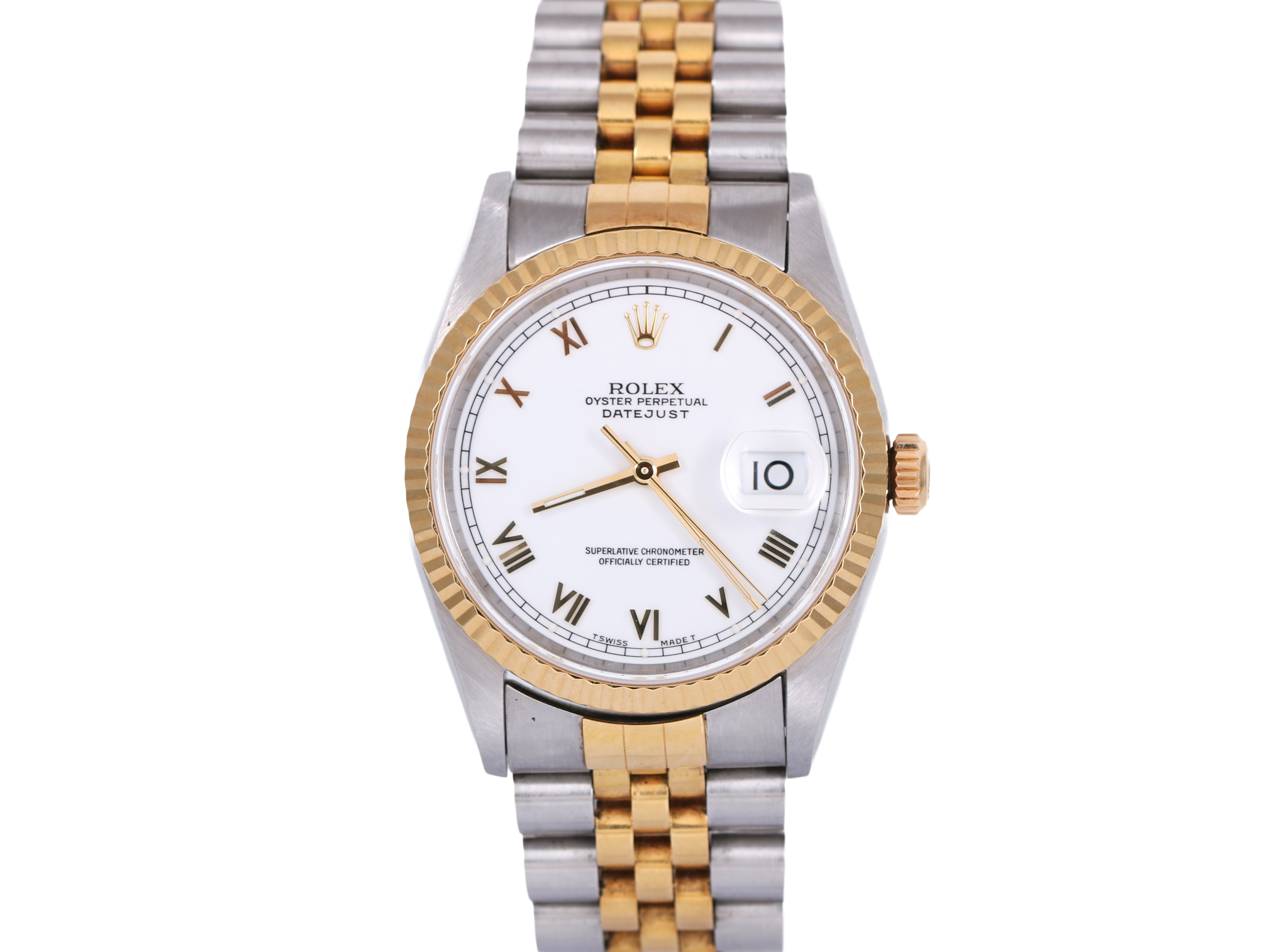 1993 Rolex Datejust 36mm - 16233 (White Roman)