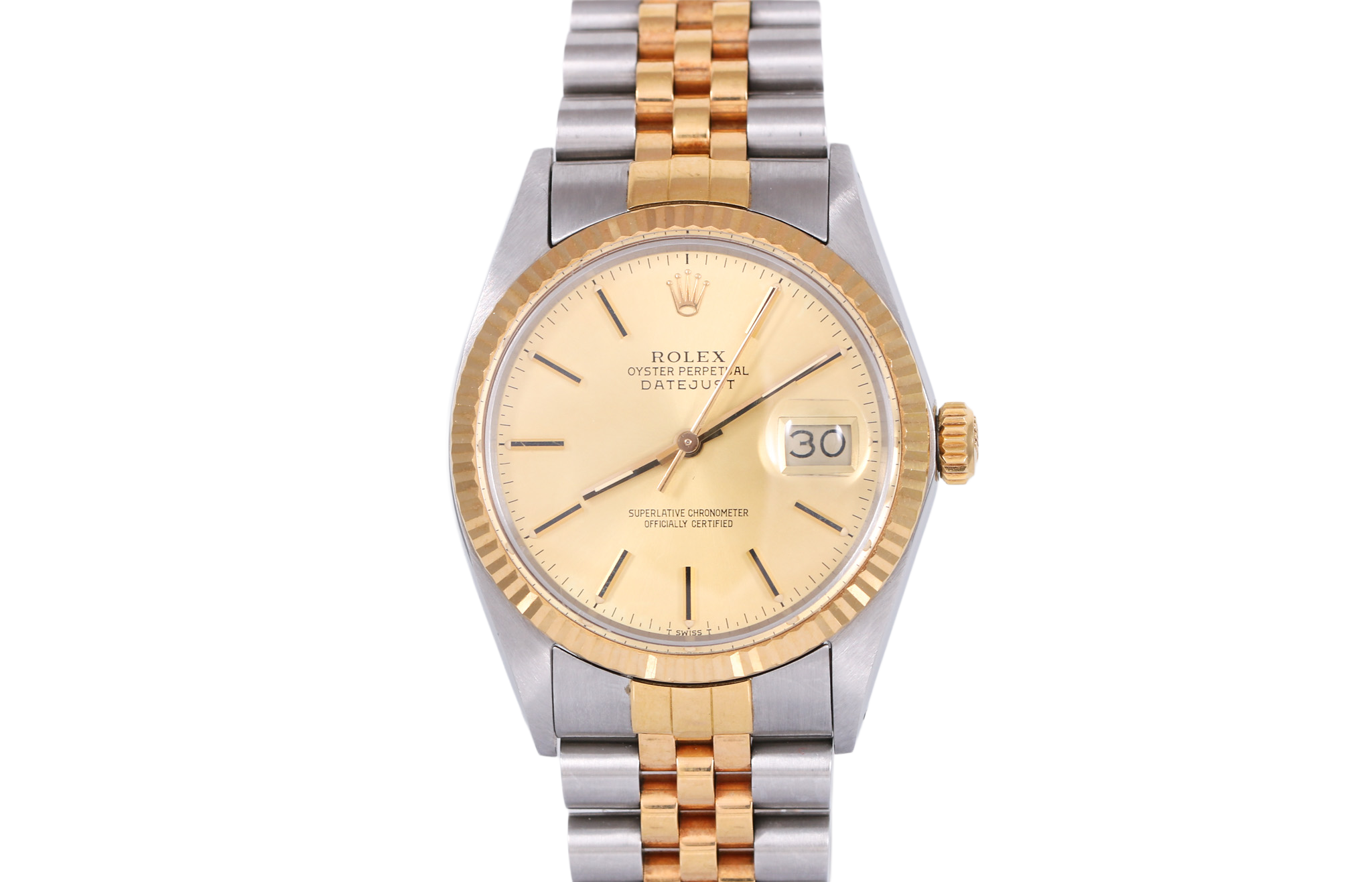 1985 Rolex Datejust 36mm - 16013 (Champagne)