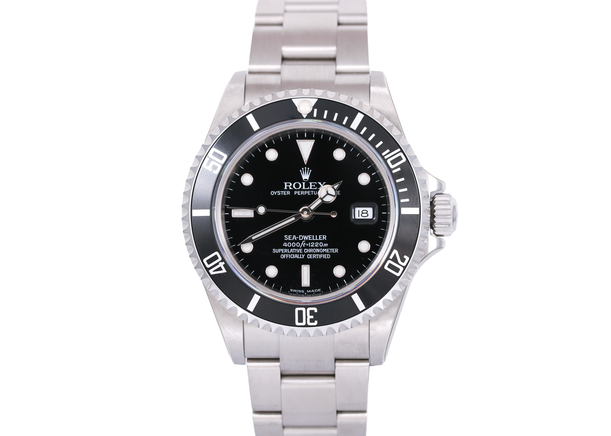 NOS Stickered 2005 Rolex Sea-Dweller 40mm - 16600 (Black)