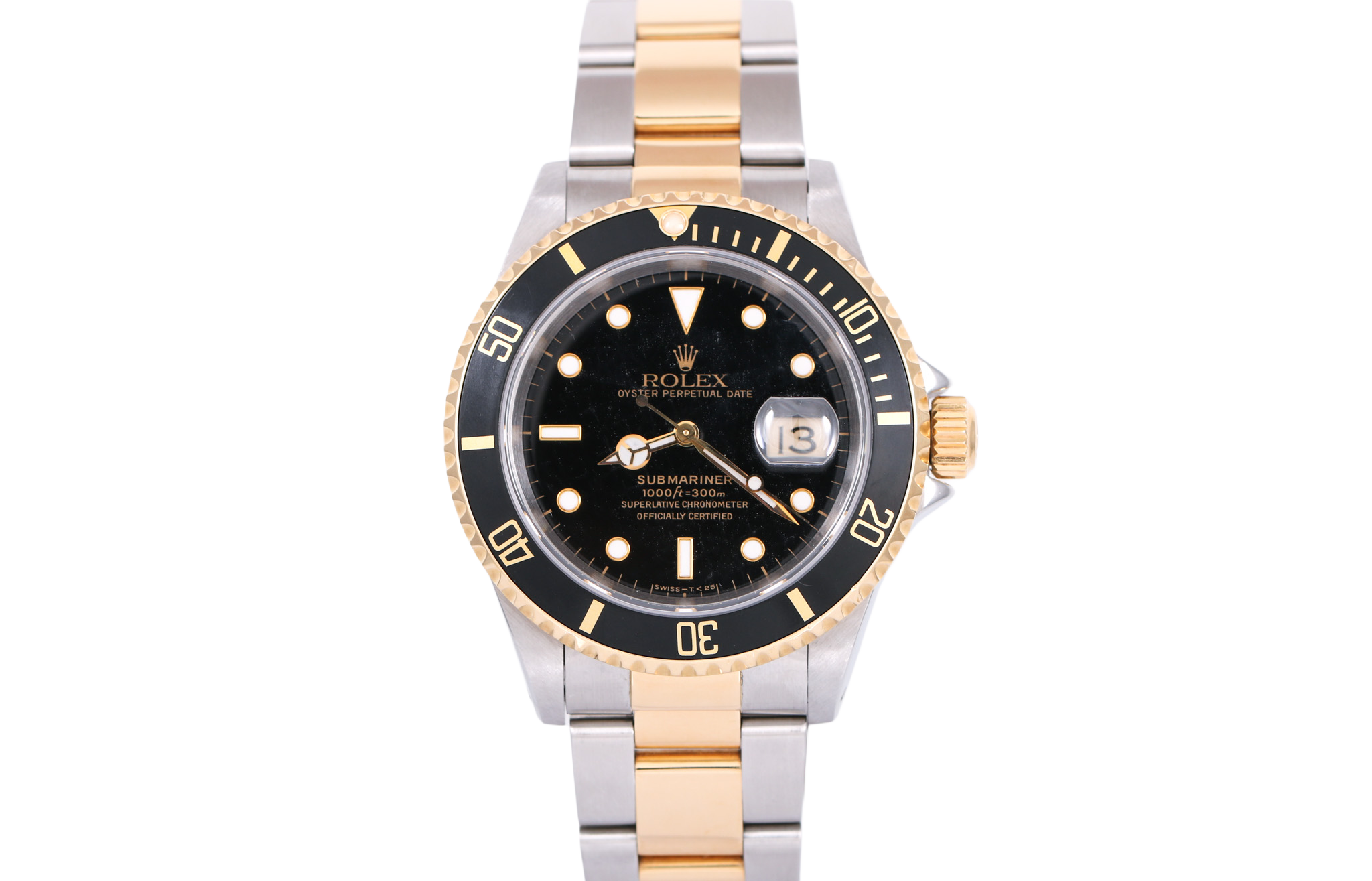 1997 Rolex Submariner Date 40mm - 16613 (Black)