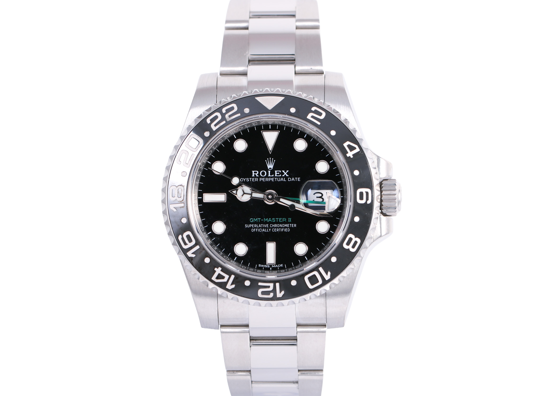 2018 Rolex GMT-Master II 40mm - 116710LN (Green Arrow)