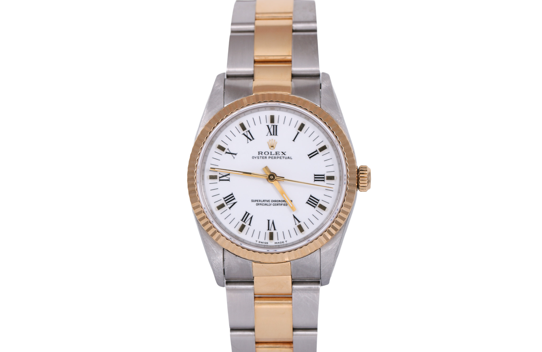 1991 Rolex Oyster Perpetual 34mm - 14233 (White Roman)
