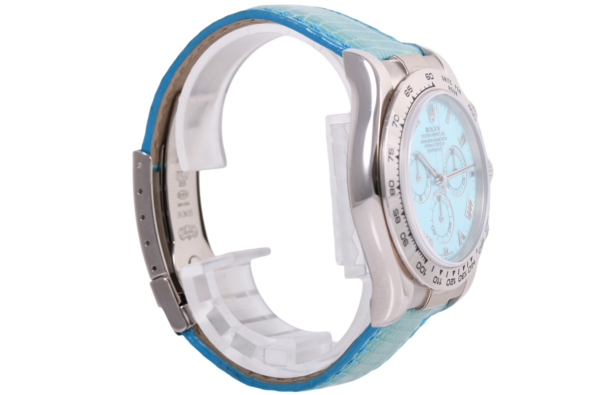2000 Rolex Daytona Beach Collection 40mm - 116519 (Turquoise)