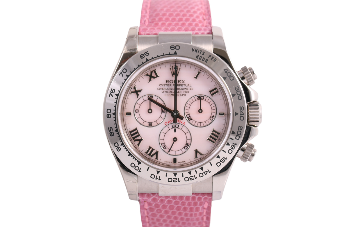 2000 Rolex Daytona Beach Collection 40mm - 116519 (Pink MOP)