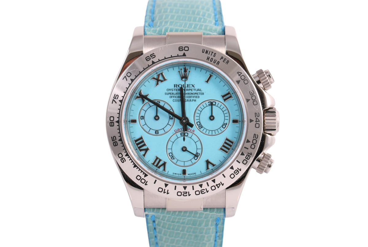 Rolex Daytona Beach Collection Set Year 2000 40mm - 116519 (Turquoise, Chrysoprase, Pink, and Yellow)