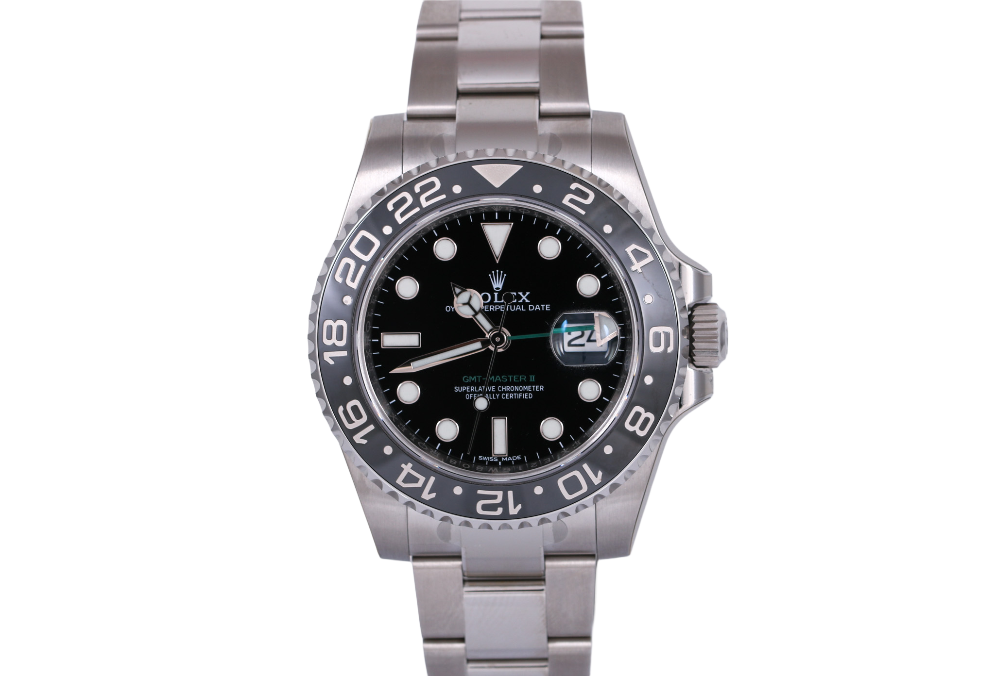 NOS Full Sticker 2018 Rolex GMT-Master II 40mm - 116710LN (Black)