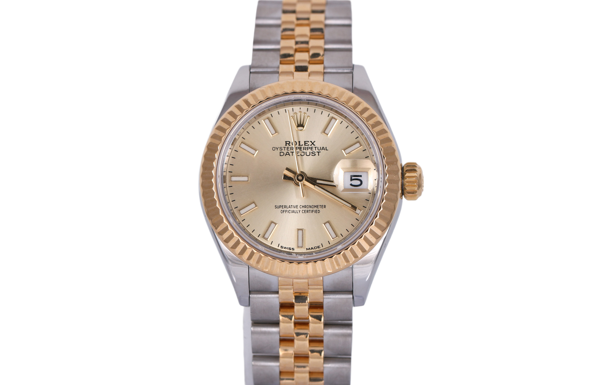2017 Rolex Datejust 28mm Jubilee - 279173 (Champagne)