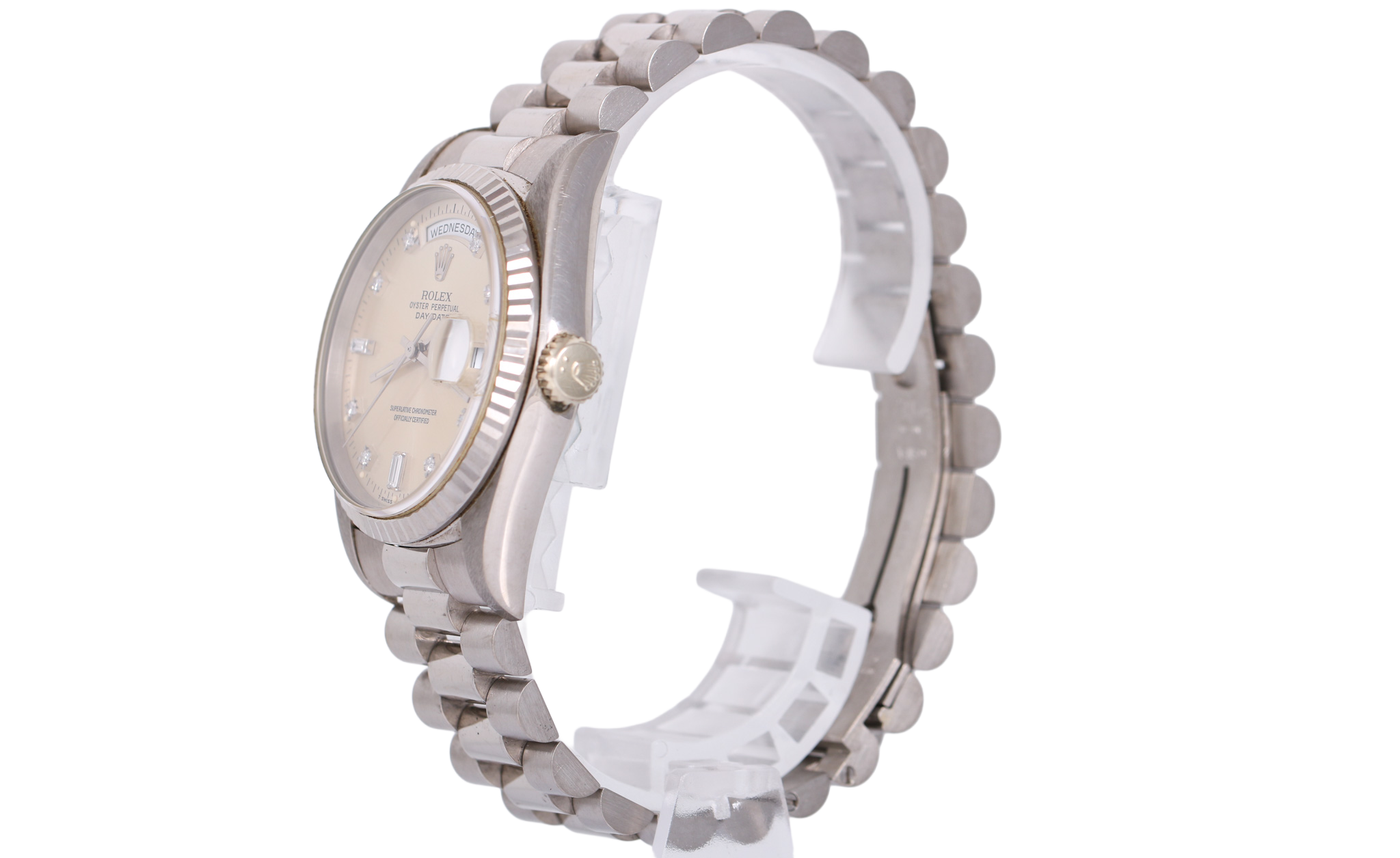 1990 Rolex Day-Date 36mm - 18239 (Silver)