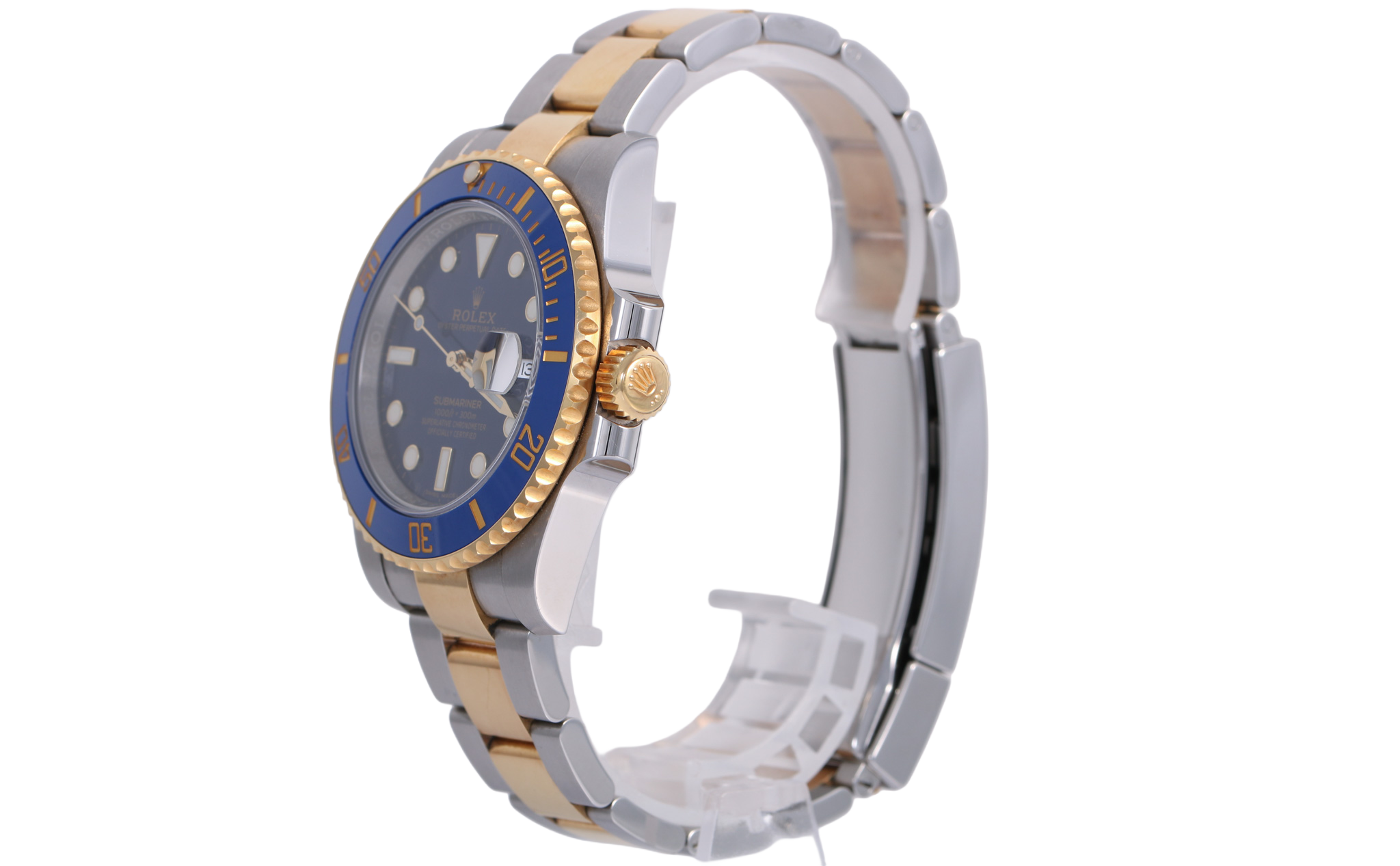 2018 Rolex Submarine Date 40mm - 116613LB (Bluesy)