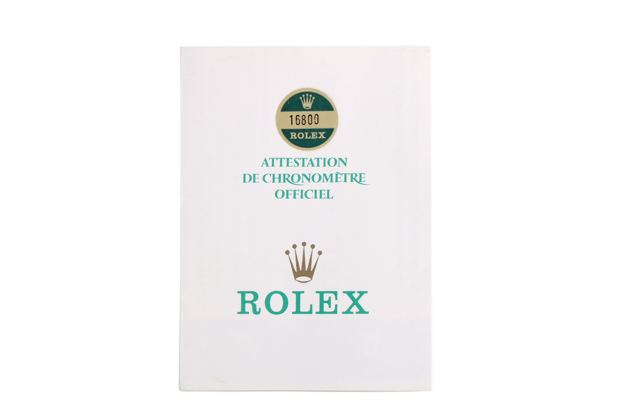 1985 Rolex Submariner Date 40mm - 168000 (Triple Zero)