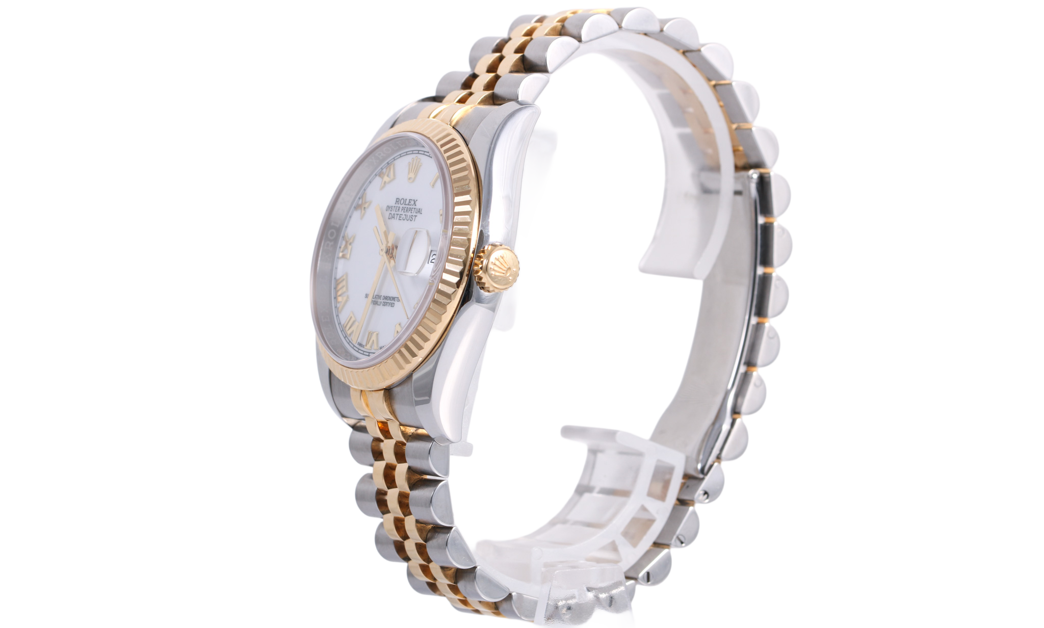 2016 Rolex Datejust 36mm - 116233 (White Roman)