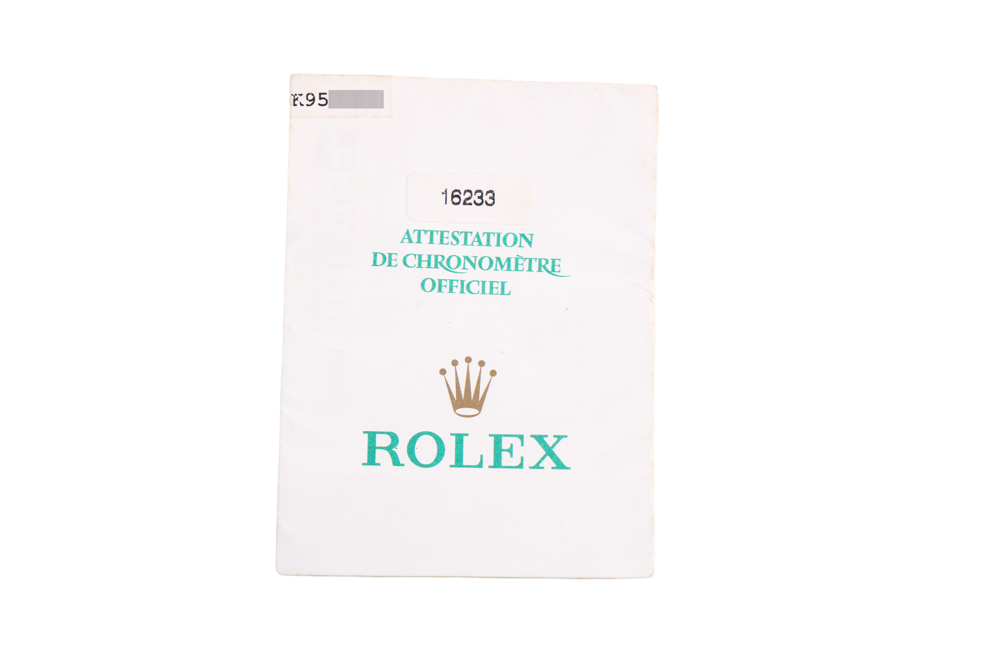 2003 Rolex Datejust 36mm - 16233 (Champagne)