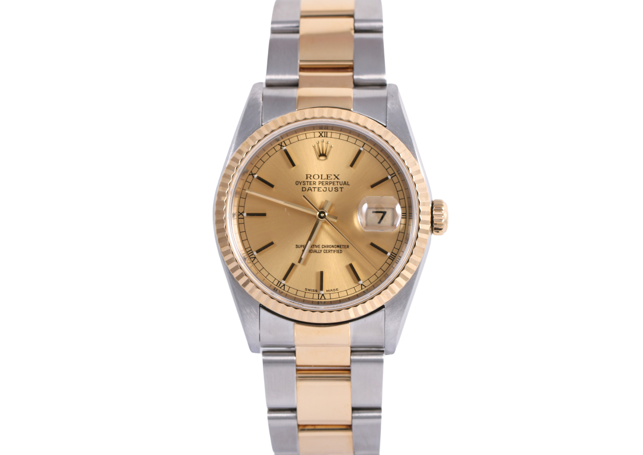 2003 Rolex Datejust 36mm - 16233 (Champagne)