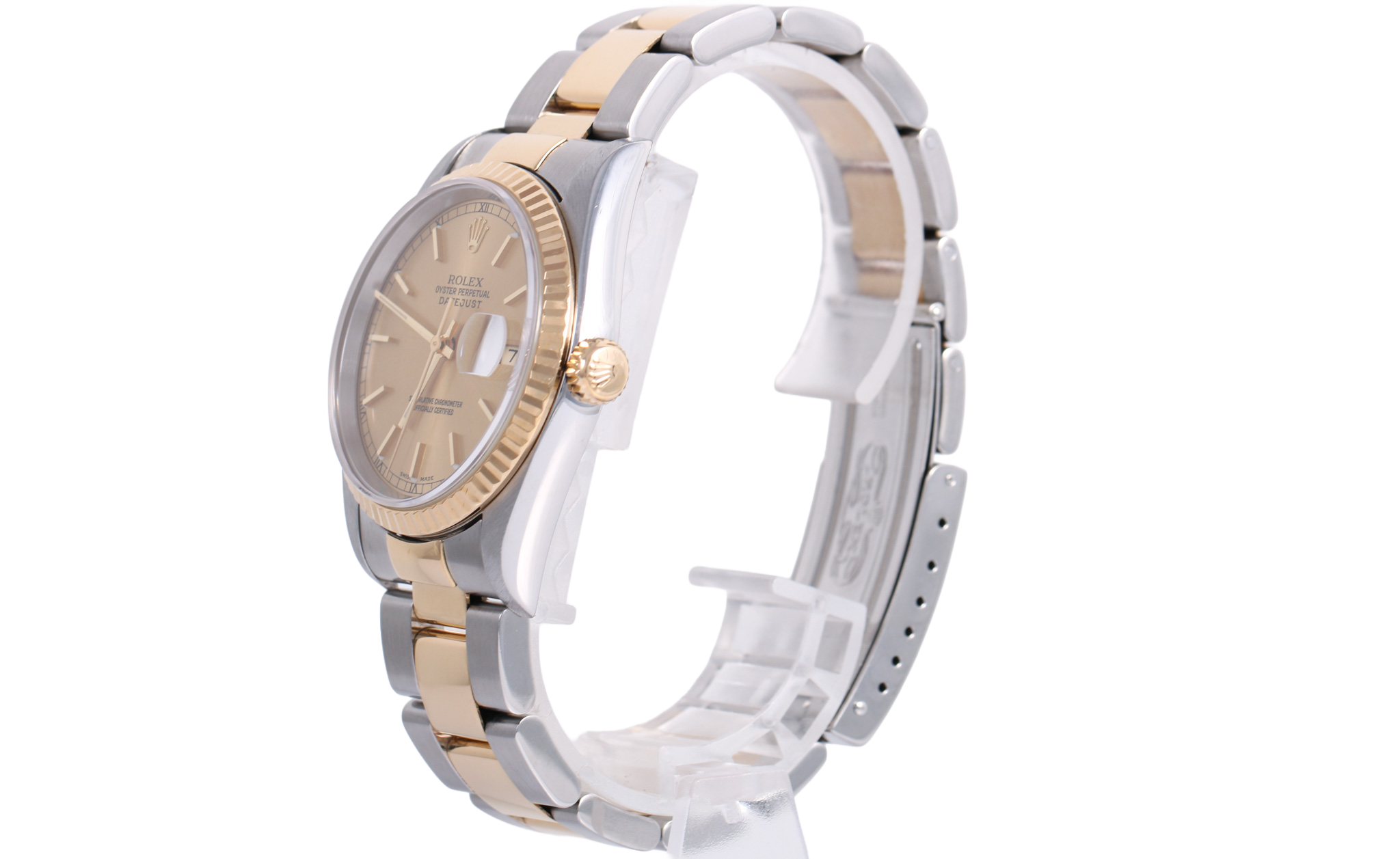 2003 Rolex Datejust 36mm - 16233 (Champagne)