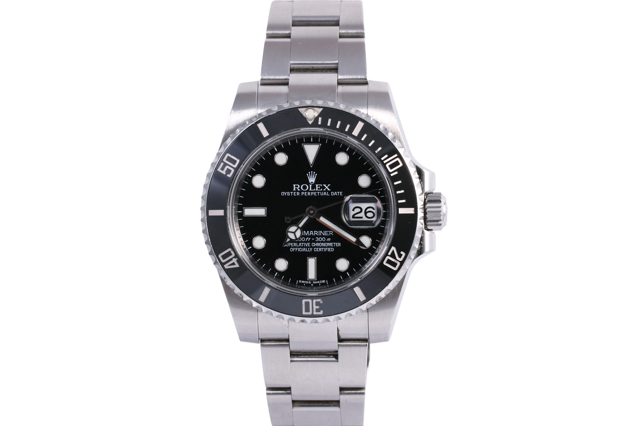 2014 Rolex Submariner Date 40mm - 116610LN (Black)