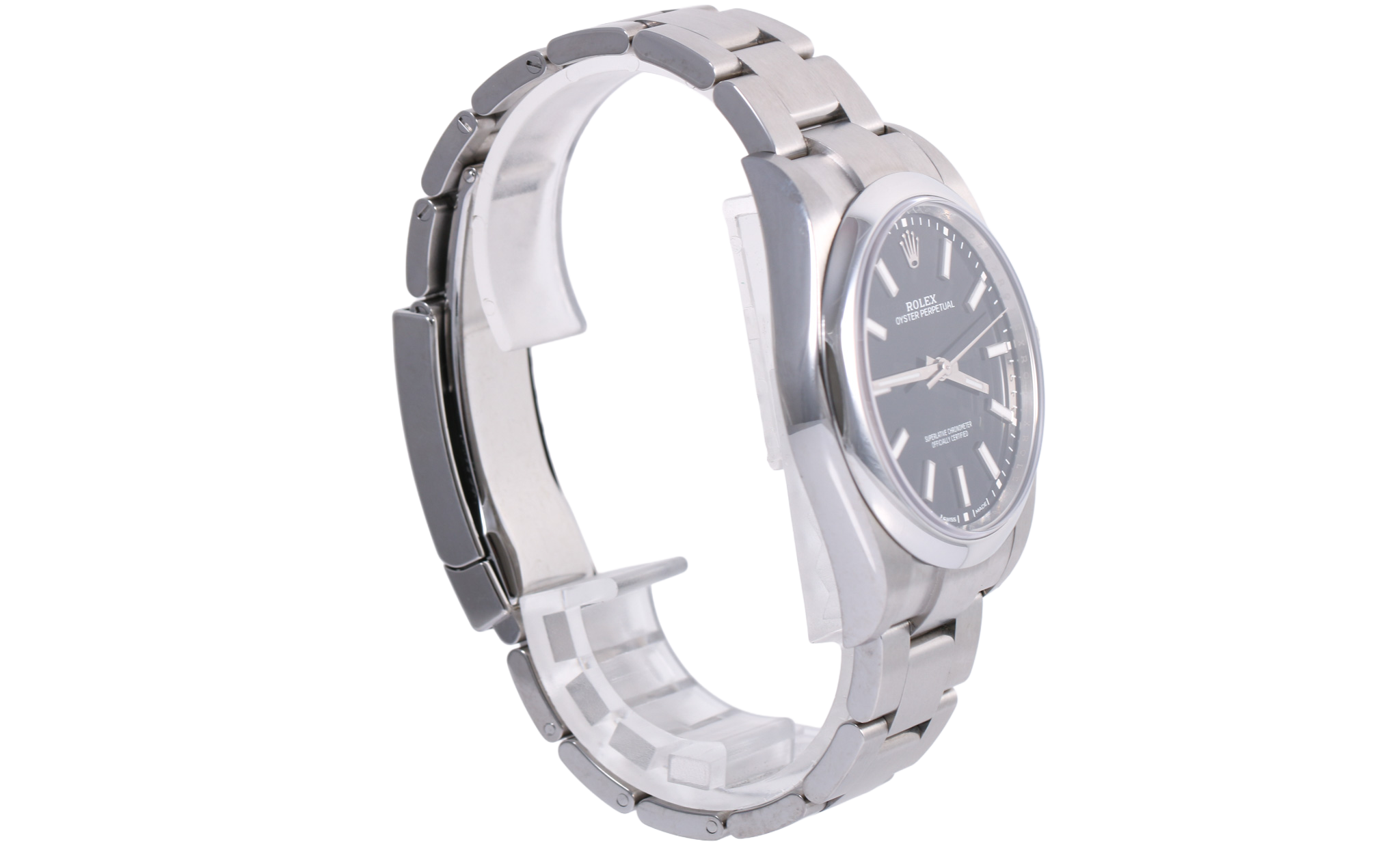 2019 Rolex Oyster Perpetual 39mm - 114300 (Black)