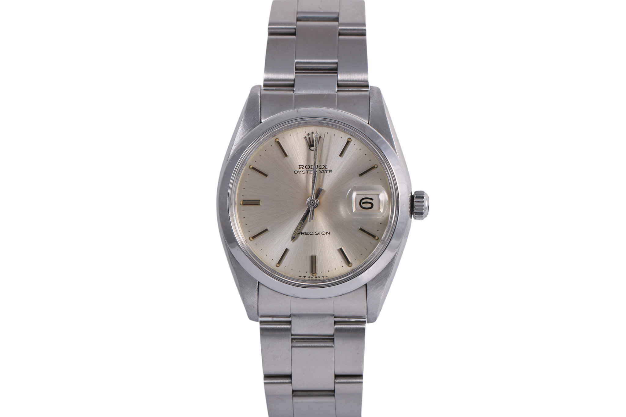 1959 Rolex Oysterdate Precision 34mm - 6694 (Silver)