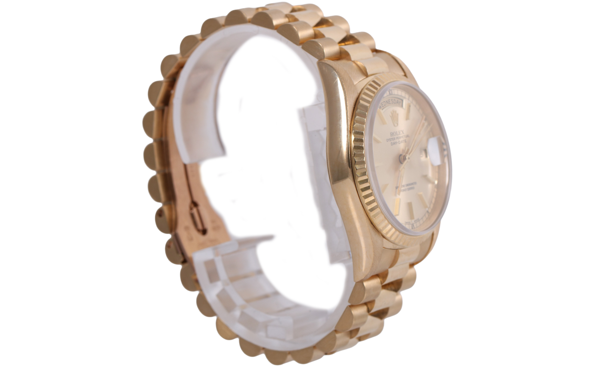 1991 Rolex Day-Date 36mm - 18238 (Silver)