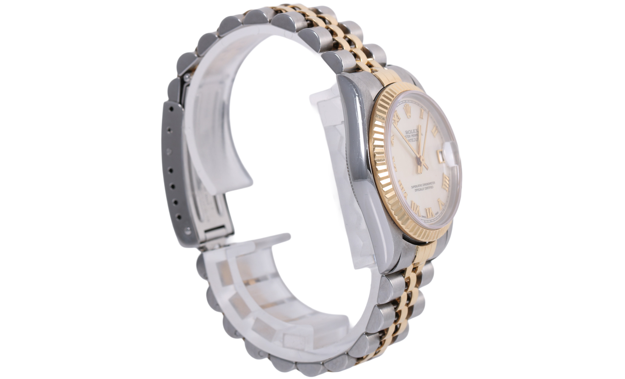 1994 Rolex Datejust 31mm - 68273 (White MOP Roman)