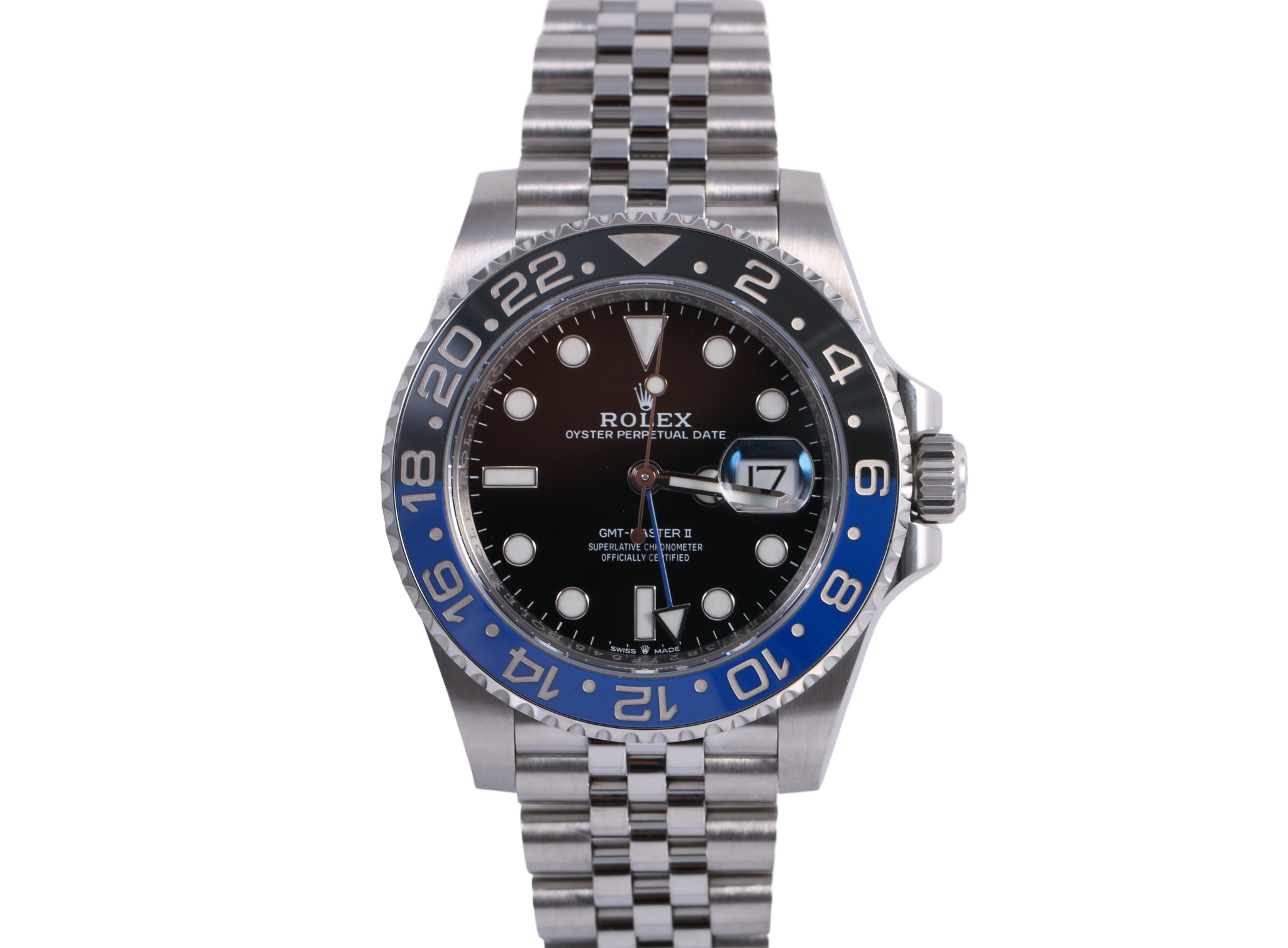 2020 Rolex GMT-Master II 40mm Jubilee - 126710BLNR (Batgirl)